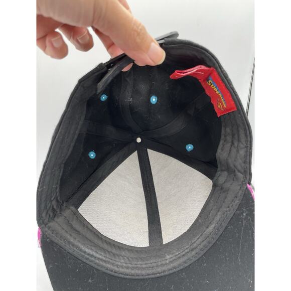 Superman DC Comics Pink Embroidered Snapback Adjustable Hat Cap - Picture 5 of 6